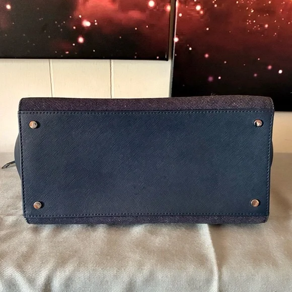 Kate Spade Cameron Denim Satchel - Picture 14 of 15